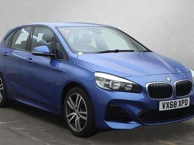 Blue Used 2018 BMW 225 Active Tourer M Sport MPV | £12,199 (Fair price)