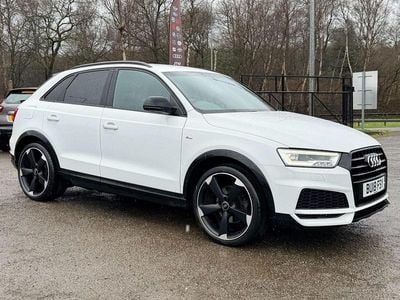 Used Audi Q3 Black Edition 150 HP (110 kW) 2018 White SUV