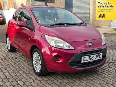 Used Ford Ka Zetec 69 HP (50 kW) 2009 Red Hatchback