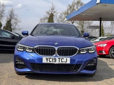 Begagnad BMW 320 M Sport 190 HK (139 kW) 2019 Blå Sedan