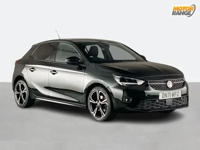 Used Vauxhall Corsa Edition 130 HP (95 kW) 2022 Black Hatchback