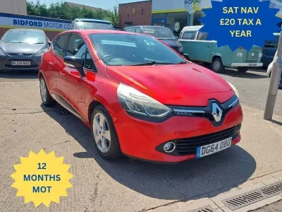 Used Renault Clio Dynamique 90 HP (66 kW) 2014 Red Hatchback
