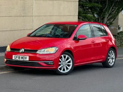 Second-hand VW Golf VII GT 150 CP (110 kW) 2018 Roșu Hatchback