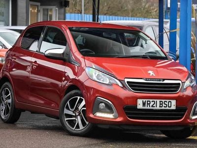 Used Peugeot 108 Collection 2021 Red Hatchback