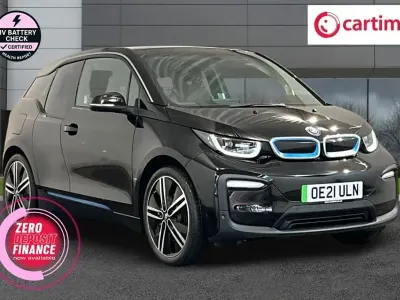 Begagnad BMW i3 Comfort Edition 125 kW (170 HK) 2021 Svart Halvkombi