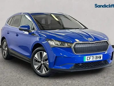 Used Skoda Enyaq iV ecoSuite 150 kW (204 HP) 2022 Blue SUV
