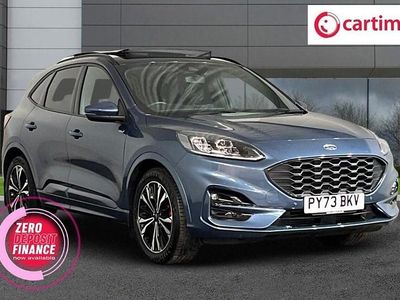 Blue Used 2023 Ford Kuga ST-Line X SUV | £19,305 (Fair price)
