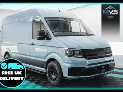 New MAN TGE 180 HP (132 kW) 2026 Blue Van