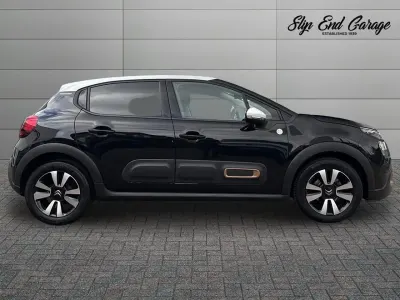 Begagnad Citroën C3 PureTech 82 HK (60 kW) 2023 Svart Halvkombi