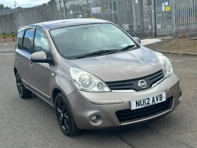 Used Nissan Note Tekna 110 HP (80 kW) 2012 Beige Hatchback