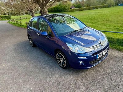 Used Citroën C3 PureTech 82 HP (60 kW) 2015 Blue Hatchback
