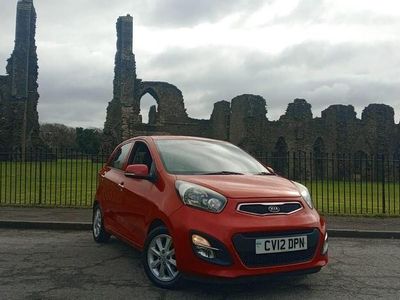 Used Kia Picanto 84 HP (61 kW) 2012 Red Hatchback