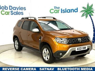 Orange Used 2021 Dacia Duster Comfort SUV | £10,200 (Fair price)