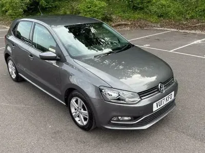 Used VW Polo Match 90 HP (66 kW) 2017 Grey Hatchback