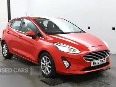Used Ford Fiesta Zetec 2017 Black Hatchback