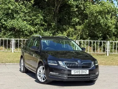 Used Skoda Octavia SE L 2019 Black Estate