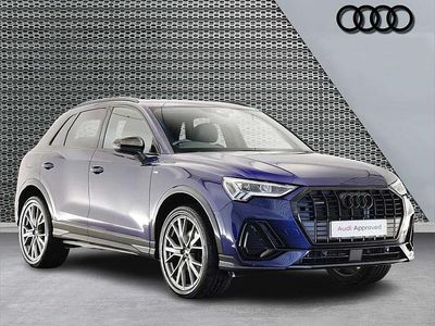 Used Audi Q3 Black Edition 187 HP (137 kW) 2023 Blue SUV