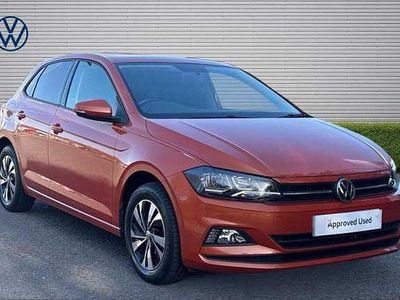 Used VW Polo Match 95 HP (69 kW) 2020 Energetic orange metallic  Hatchback