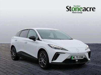 White New 2025 MG MG4 EV Trophy Hatchback | £21,939 (Good price)