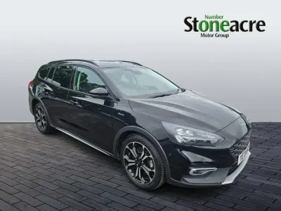 Used Ford Focus Active X 153 HP (112 kW) 2021 Black Estate