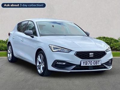 Used Seat Leon FR 128 HP (94 kW) 2020 White Hatchback