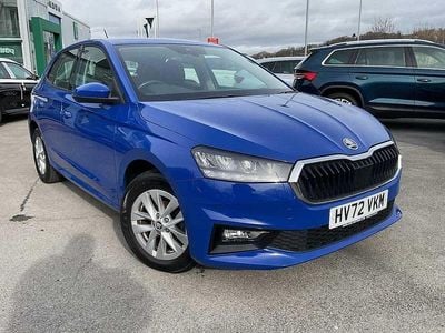 Used Skoda Fabia Comfort 59 HP (43 kW) 2022 Blue Hatchback