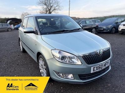 Green Used 2010 Skoda Fabia Elegance Hatchback | £4,595 (Fair price)