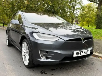 Used Tesla Model X 305 kW (416 HP) 2017 Silver SUV