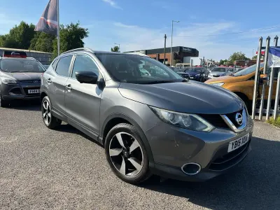 Used Nissan Qashqai N-TEC 115 HP (84 kW) 2015 Grey SUV