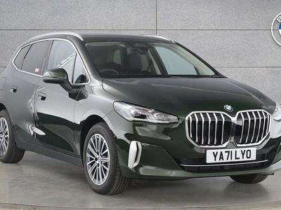 Used BMW 223 Active Tourer Luxury Line 215 HP (158 kW) 2022 Green MPV