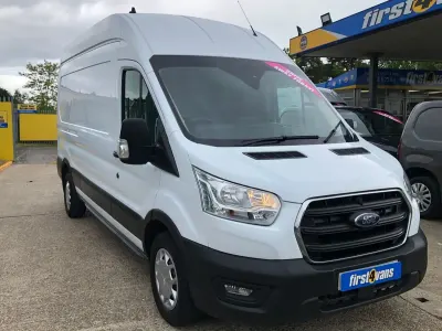 Used Ford Transit Trend 130 HP (95 kW) 2021 White Van