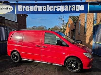 Used Mercedes Vito 204 HP (150 kW) 2009 Red Van