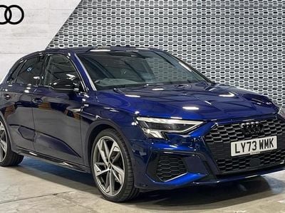 Used Audi A3 Black Edition 150 HP (110 kW) 2024 Blue
