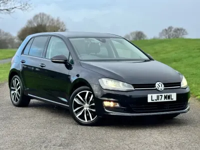 Used VW Golf VII 2017 Black Hatchback