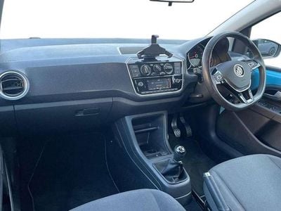 Used VW up! R-line 65 HP (47 kW) 2021 Blue Hatchback