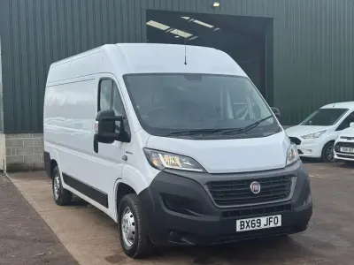 Used Fiat Ducato 140 HP (102 kW) 2020 White Van