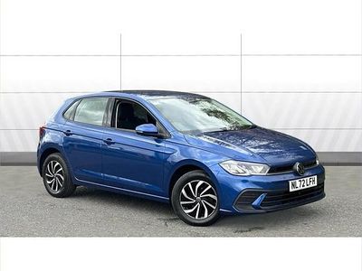 Used VW Polo Life 95 HP (69 kW) 2022 Blue Hatchback