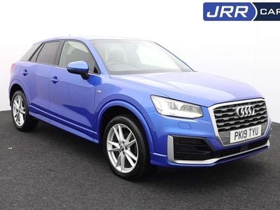 Used Audi Q2 S-Line 150 HP (110 kW) 2019 Blue SUV