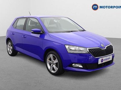 Blue Used 2019 Skoda Fabia SE L Hatchback | £9,749 (Fair price)