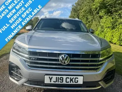 Used VW Touareg R-line 286 HP (210 kW) 2019 Silver SUV