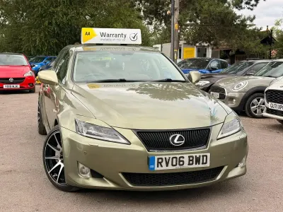 Used Lexus IS250 2006 Green Sedan