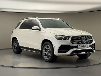 Käytetty Mercedes GLE350 AMG line 2020 Valkoinen Katumaasturi