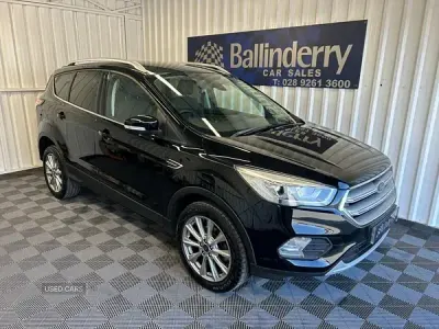 Used Ford Kuga Titanium 120 HP (88 kW) 2019 Black SUV