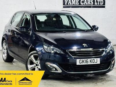 Blue Used 2015 Peugeot 308 Allure Hatchback | £5,000 (Fair price)