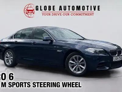 Used BMW 518 2014 Blue Sedan