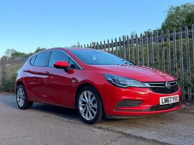 Used Vauxhall Astra 2017 Red Hatchback