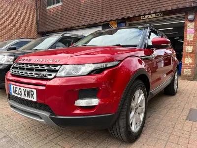Used Land Rover Range Rover evoque Pure 2013 Red SUV