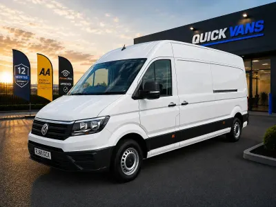 Used VW Crafter Startline 140 HP (102 kW) 2018 White Van