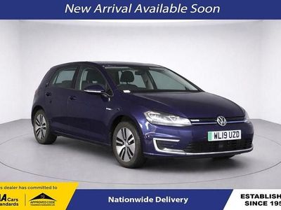 Used VW e-Golf 99 kW (135 HP) 2019 Blue Hatchback