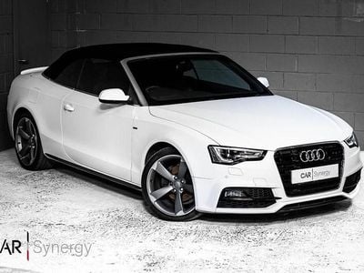 Used Audi A5 Cabriolet S-Line 190 HP (139 kW) 2016 White Cabriolet